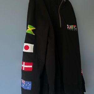 COPY - Limited Edition Roots International Quarter zip sweater